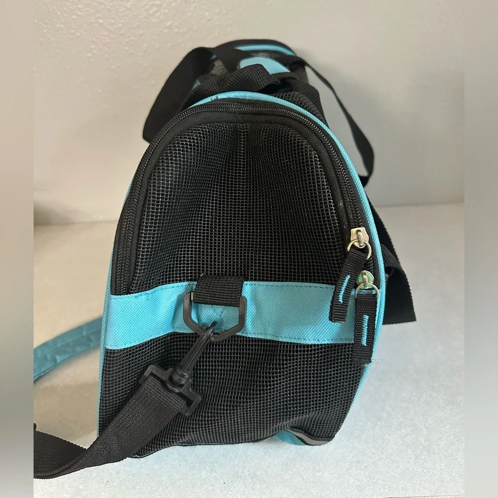 Petcomer Pet Traveler Dog Or Cat Carry Cage Tote Bag Carrier With Shoulder Strap